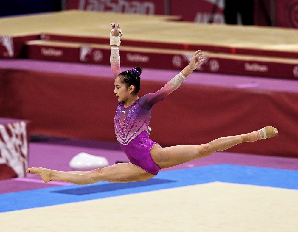 中国体操选手谢苏钦斩获女子全能冠军最新 中国体操选手谢苏钦斩获女子全能冠军最新