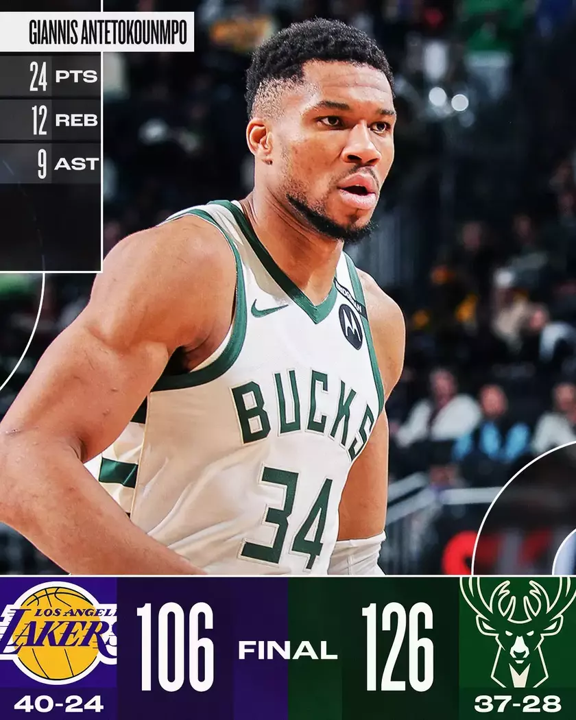 雄鹿击溃太阳,稳坐联盟榜首 雄鹿击溃太阳,稳坐联盟榜首